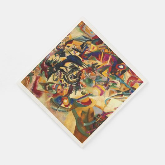 Serviette En Papier Kandinsky - Composition VII (Coin)