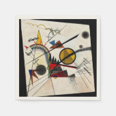 Serviette En Papier Kandinsky - Dans le noir (Devant)