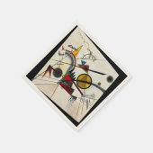 Serviette En Papier Kandinsky - Dans le noir (Coin)
