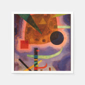 Serviette En Papier Kandinsky - Drei Elemente, art abstrait (Devant)