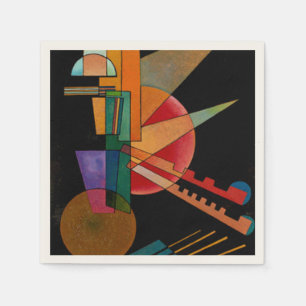 Serviette En Papier Kandinsky - Interprétation Abstraite