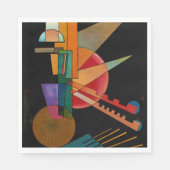 Serviette En Papier Kandinsky - Interprétation Abstraite (Devant)