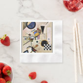 Serviette En Papier Kandinsky - Les accords s'opposent (En situation)