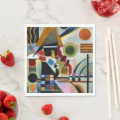 Serviette En Papier Kandinsky - Swing (En situation)