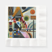 Serviette En Papier Kandinsky - Swinging (Devant)