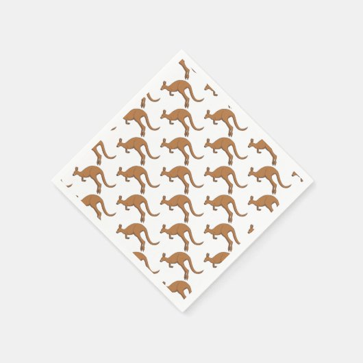 Serviette En Papier Kangaroo (Coin)
