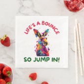 Serviette En Papier Kangaroo (En situation)