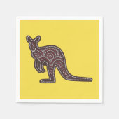 Serviette En Papier Kangaroo (Devant)