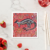 Serviette En Papier Kangaroo Dreaming Napkins (En situation)