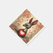 Serviette En Papier Kangaroo Love 1 (Coin)