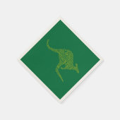 Serviette En Papier Kangourou en argot australien (Coin)