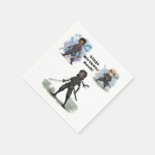 Serviette En Papier Karate Ninja Boy's Birthday Bash (Coin)