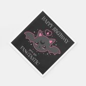 Serviette En Papier Kawaii Bat Halloween fête d'anniversaire (Coin)
