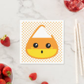 Serviette En Papier Kawaii Candy Corn Napkins (En situation)