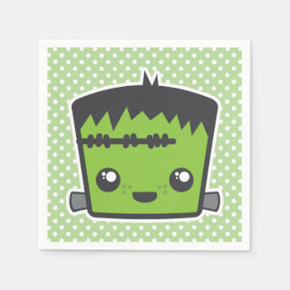 Serviette En Papier Kawaii Frankenstein Monster Halloween Naples
