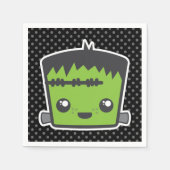 Serviette En Papier Kawaii Frankenstein Napkins (Devant)