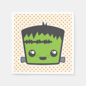 Serviette En Papier Kawaii Frankenstein Napkins (Devant)