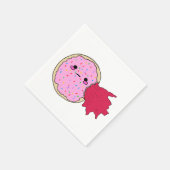 Serviette En Papier Kawaii Jam Donut Mange-Moi (Coin)