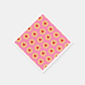 Serviette En Papier Kawaii Jammie Dodger Biscuits (Coin)