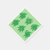 Serviette En Papier kawaii Ketupat papier serviette (Coin)