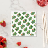 Serviette En Papier Kawaii Sushi (En situation)