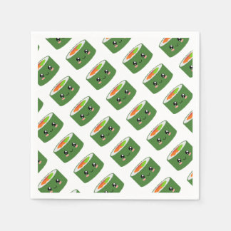 Serviette En Papier Kawaii Sushi