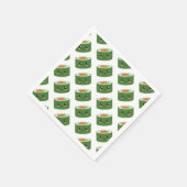 Serviette En Papier Kawaii Sushi (Coin)