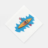 Serviette En Papier Kayak (Coin)