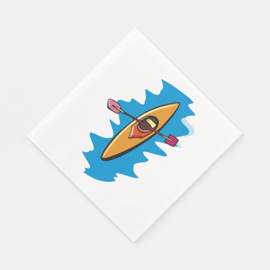 Serviette En Papier Kayak (Coin)