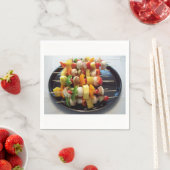 Serviette En Papier Kebobs Cocktail Napkins (En situation)