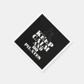 Serviette En Papier Keep Calm (Coin)