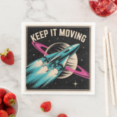 Serviette En Papier Keep It Moving (En situation)