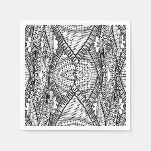 Serviette En Papier Keffiyeh Écharpe palestinienne tissu traditionnel (Devant)