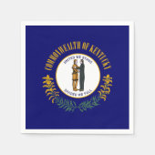 Serviette En Papier Kentuckian Flag, Flag of Kentucky (Devant)