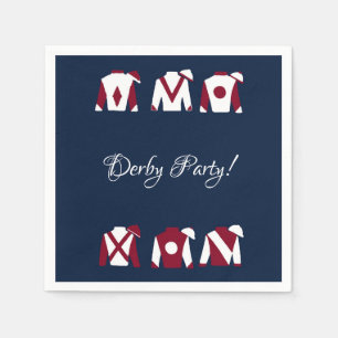 Serviette En Papier Kentucky Derby Party Cocktails serviettes