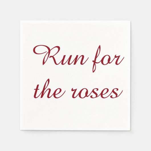 Serviette En Papier Kentucky Derby serviettes à cocktails (Devant)