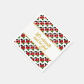 Serviette En Papier KENYA Christian Custom Party Papier (Coin)