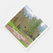 Serviette En Papier Kerr Clan's Scottish Ferniehirst Castle Photo (Coin)