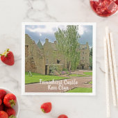 Serviette En Papier Kerr Clan's Scottish Ferniehirst Castle Photo (En situation)