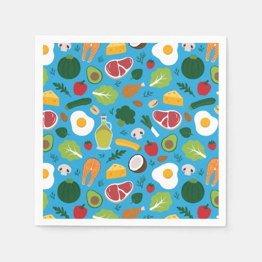 Serviette En Papier Keto (Devant)