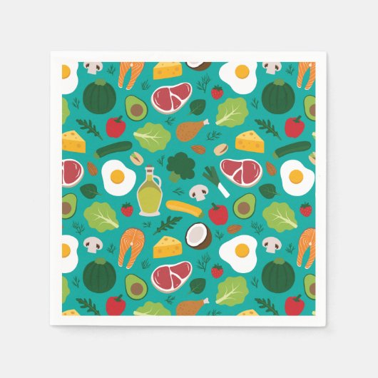 Serviette En Papier Keto (Devant)
