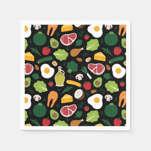 Serviette En Papier Keto (Devant)