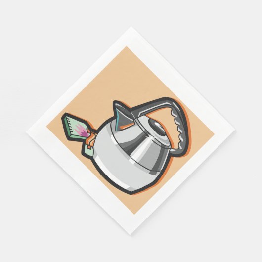 Serviette En Papier Kettle (Coin)