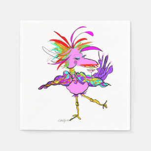 Serviette En Papier KICKIN' UP MY HEELS cocktail napkins