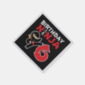 Serviette En Papier Kids Birthday Ninja (Coin)