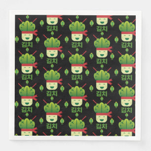 Serviette En Papier Kimchi cuisine asiatique