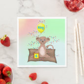 Serviette En Papier King Cub (En situation)