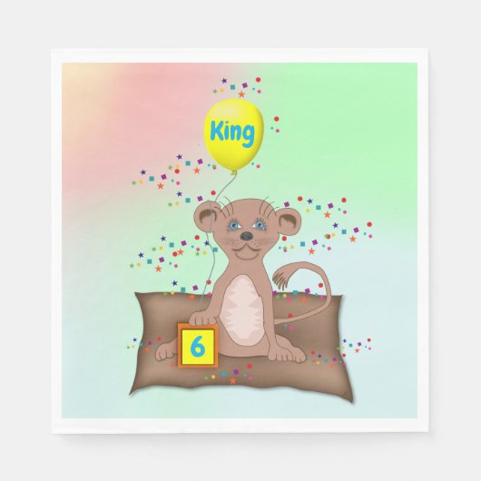 Serviette En Papier King Cub (Devant)