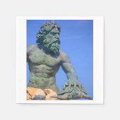 Serviette En Papier King Neptune par Shirley Taylor (Devant)