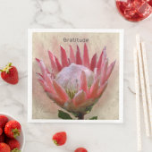 Serviette En Papier King Protea (En situation)